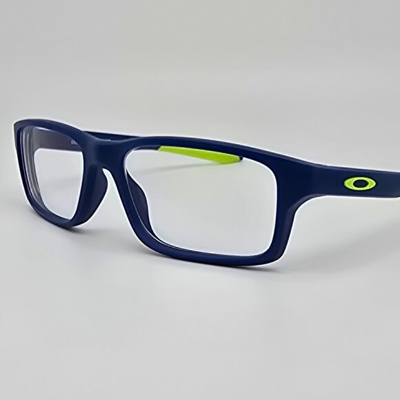 Oakley OY8002-0449 Crosslink XS Satin Navy Youth Eyeglasses Frame 49-14-117 - Picture 1 of 12